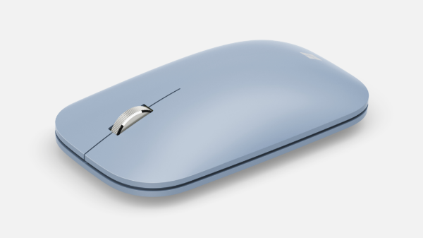 תמונה של Modern Mobile Mouse - Pastel Blue