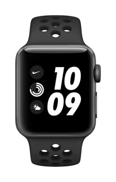 תמונה של Apple Watch Nike Series 3 GPS, 38mm Space Grey Aluminium Case with Anthracite/Black Nike Sport Band