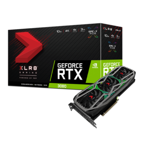 Picture of GeForce RTX™ 3080 EPIC-X RGB™ Triple Fan XLR8 Gaming Edition