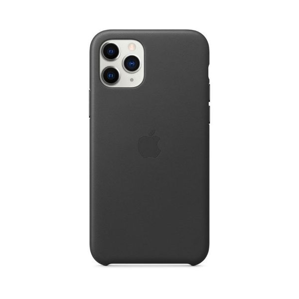 תמונה של iPhone 11 Pro Leather Case - Black