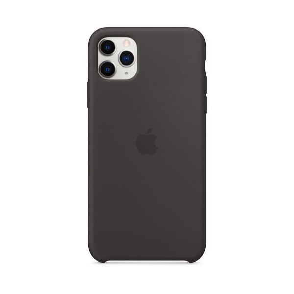 תמונה של iPhone 11 Pro Max Silicone Case - Black