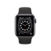 תמונה של Apple Watch Series 6 GPS, 40mm Space Gray Aluminium Case with Black Sport Band - Regular