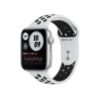 תמונה של Apple Watch Nike Series 6 GPS, 40mm Silver Aluminium Case with Pure Platinum/Black Nike Sport Band - Regular