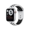 תמונה של Apple Watch Nike Series 6 GPS + Cellular, 44mm Silver Aluminium Case with Pure Platinum/Black Nike Sport Band - Regular