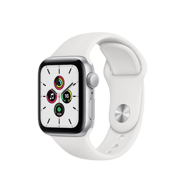 תמונה של Apple Watch SE GPS, 40mm Silver Aluminium Case with White Sport Band - Regular