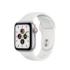תמונה של Apple Watch SE GPS + Cellular, 44mm Silver Aluminium Case with White Sport Band - Regular
