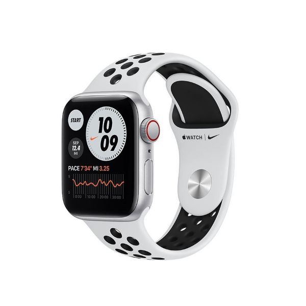תמונה של 40mm Apple Watch Nike SE GPS + Cellular, Aluminium Case with Nike Sport Band - Regular