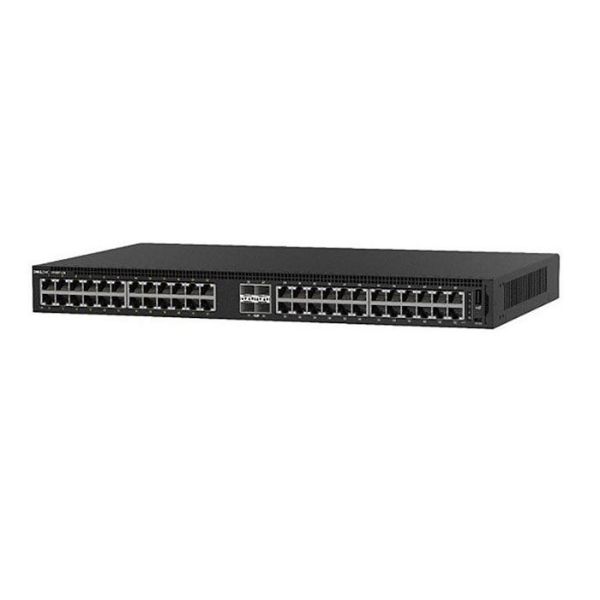 תמונה של Dell EMC Switch N1148T-ON, L2, 48 ports RJ45 1GbE, 4 ports SFP+ 10GbE, Stacking 3Y NBD