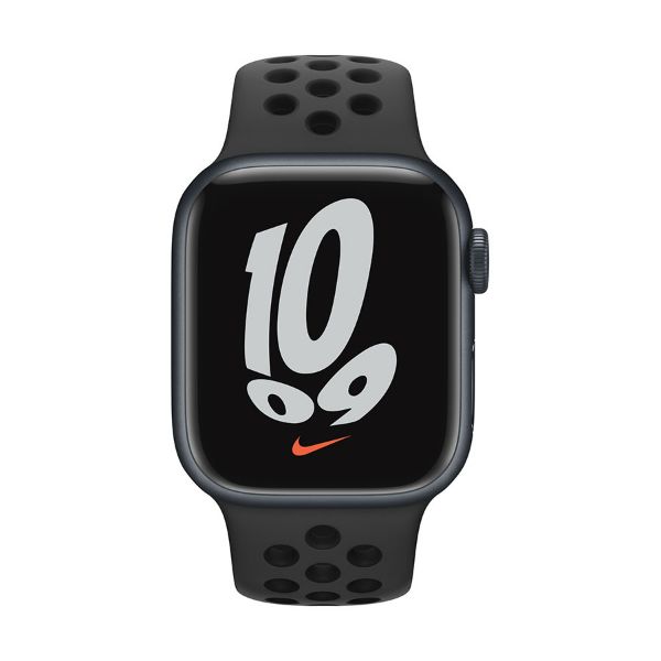 Picture of Apple Watch Nike Series 7 GPS, 41mm Aluminium Case with Nike Sport Band - Regular