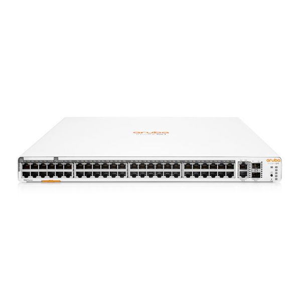 Picture of Aruba Instant On 1960 48G 40p CL4 8p CL6 PoE 2XGT 2SFP+ 600W Switch