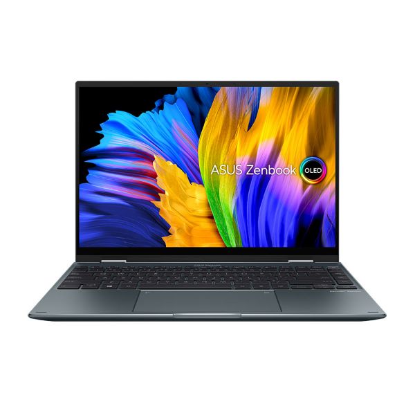 Picture of ASUS ZENBOOK14/UP5401ZA-14.0/ OLED Touch Flip/i5-12500H/ 8GB DDR5/512GB M.2 SSD/Win11 Home/ Grey/1YOS/