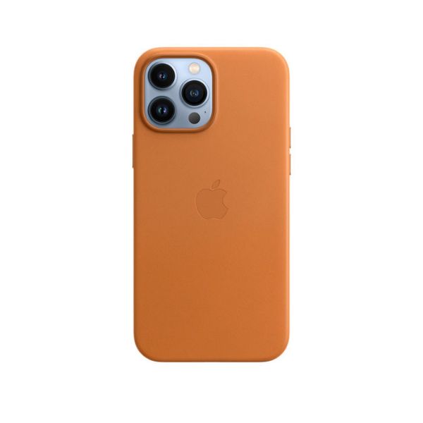 תמונה של iPhone 13 Pro Max Leather Case with MagSafe - Golden Brown