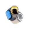תמונה של Apple Watch Series 8 GPS + Cellular 41mm Stainless Steel Case with Sport Band - Regular