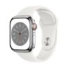 Picture of Apple Watch Series 8 GPS + Cellular 41mm Stainless Steel Case with Sport Band - Regular