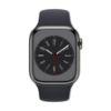 Picture of Apple Watch Series 8 GPS + Cellular 41mm Stainless Steel Case with Sport Band - Regular