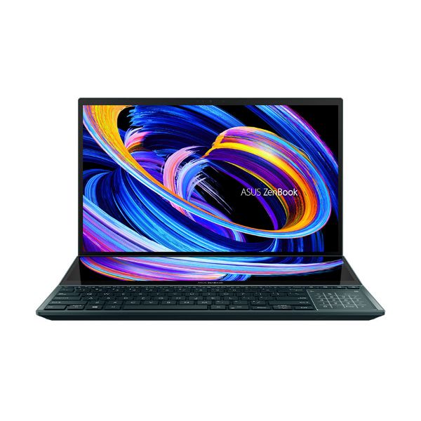 תמונה של ASUS Zenbook Duo/UX582ZW-i9-12900H/15.6 4K /Touch/32GB DDR5 /1TB M.2 SSD/ RTX™ 3070Ti-8gb/WIN11Pro/ Blue/1YOS