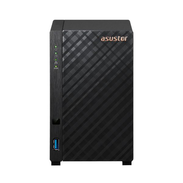 תמונה של ASUSTOR 2bay NAS, Realtek RTD1296, Quad-Core, 1.4GHz, 1GB, 2.5GbE x1, USB3.2 Gen1 x2, WOW