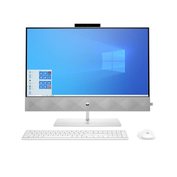 תמונה של HP AIO 27` FHD  i5-1335U/16GB (2x8GB)/512SSD/WIN11HOME/WHITE/3YOS-ריטייל