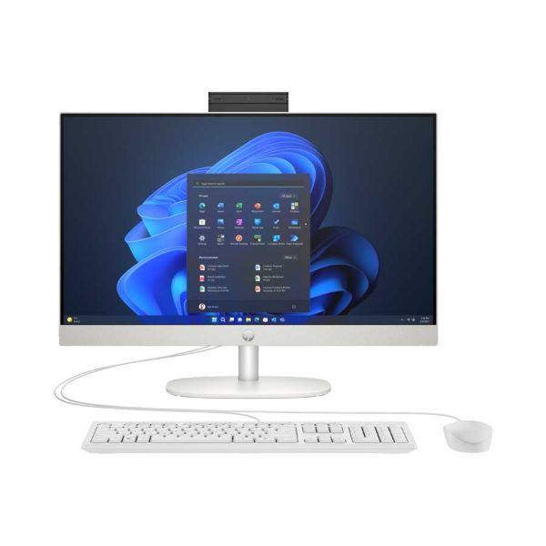 תמונה של HP AIO 240 G10 24’ FHD i3-N300/8GB/512SSD/DOS/WIFI/WHITE/3YOS